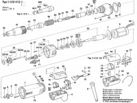 Bosch 0 602 412 004 ---- H.F. Screwdriver Spare Parts